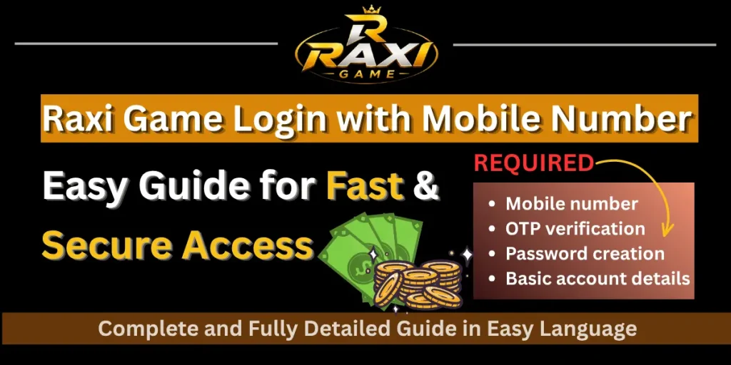 Raxi Game Login
